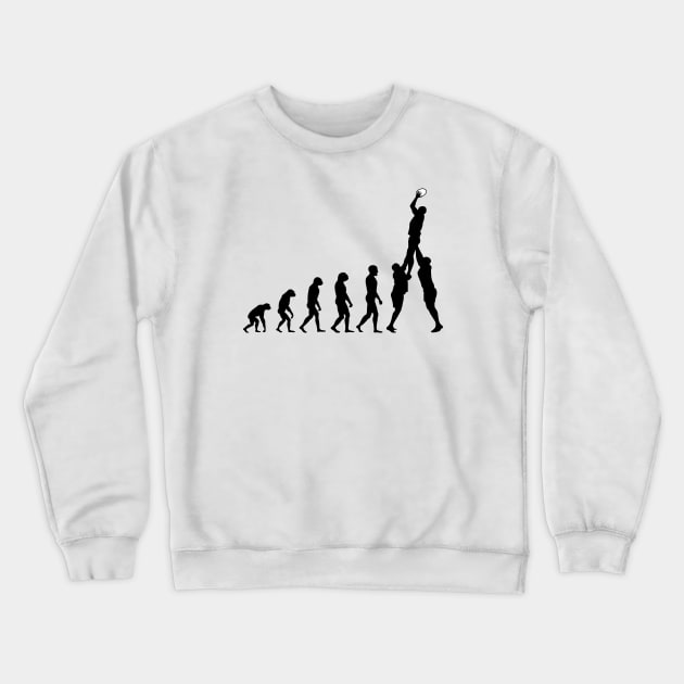 Evolution Rugby #2 - Line-out Crewneck Sweatshirt by stariconsrugby